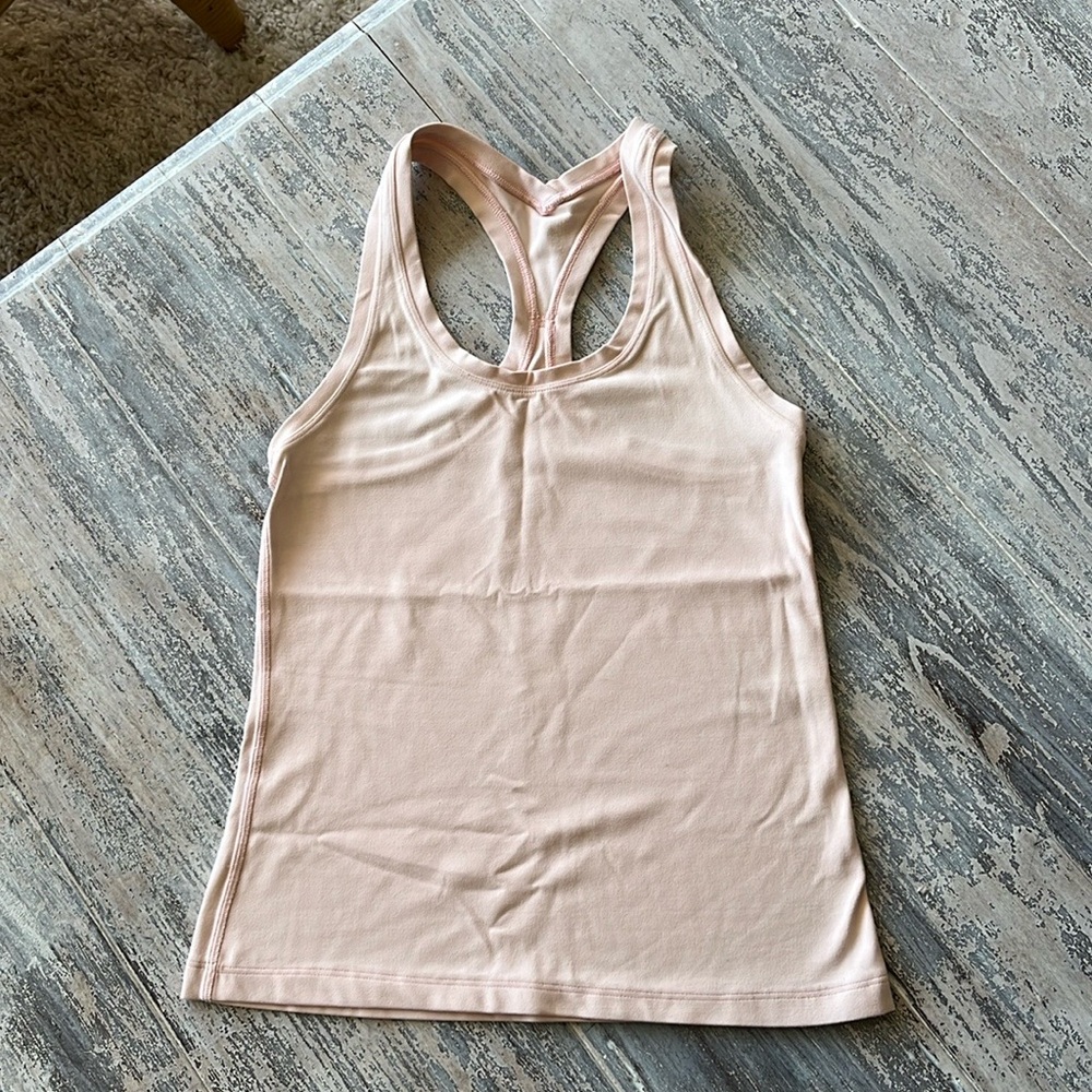 Lululemon Light Pink Racerback Tank Top